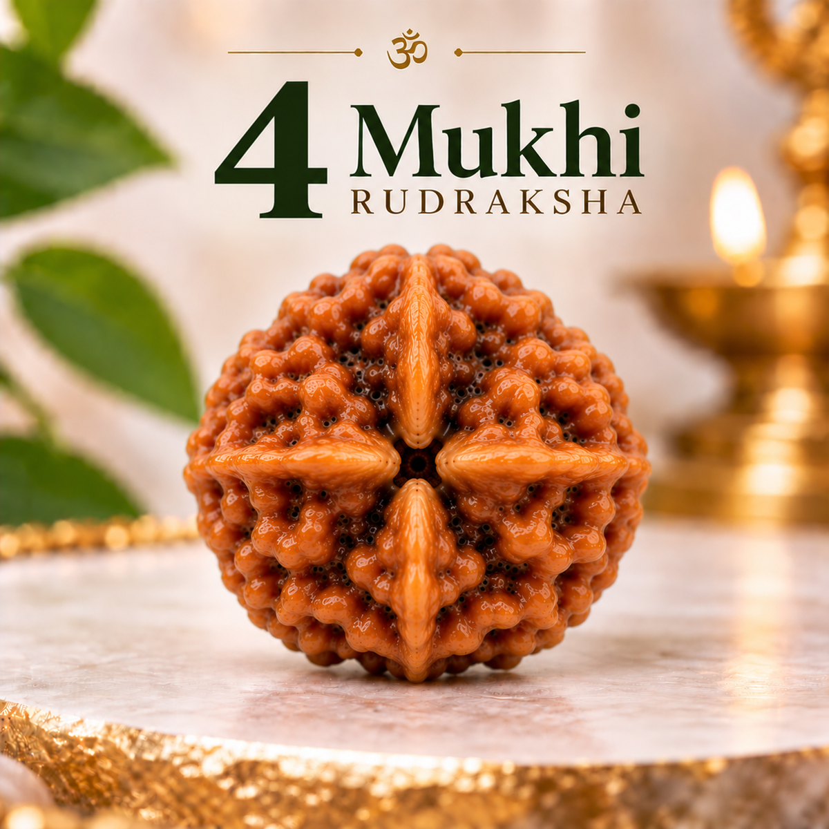 4 Mukhi Rudraksha