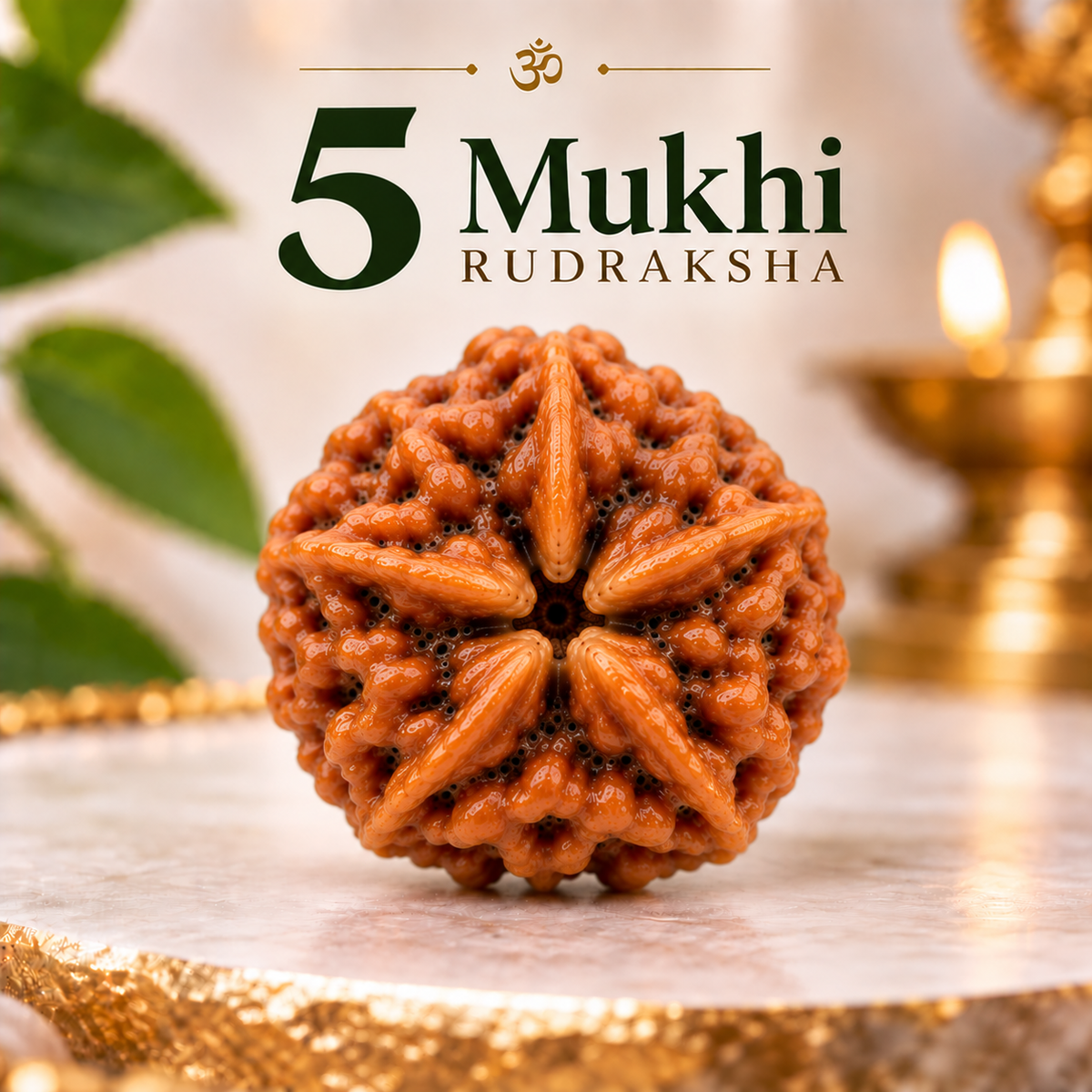 5 Mukhi Rudraksha