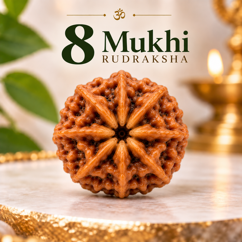 8 Mukhi Rudraksha