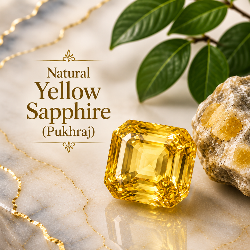 Yellow Sapphire (Pukhraj)
