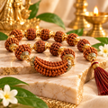Dhanlaxmi Vriddhi Mala - 1 Mukhi and 9 Mukhi Rudraksha