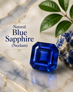 Natural Blue Sapphire (Neelam)
