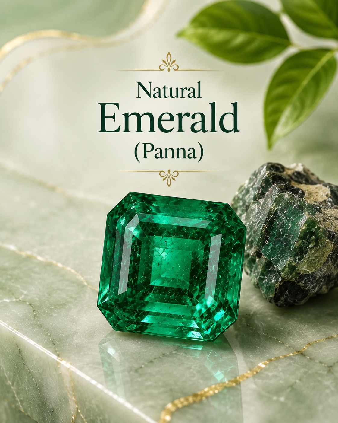 Natural Emerald (Panna)
